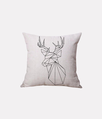 Modern Minimalist Geometric Pillow
